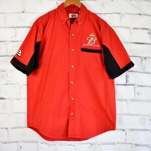 Vintage Winners Circle NASCAR Budweiser Dale Earnhardt Jr Button Up Shirt
